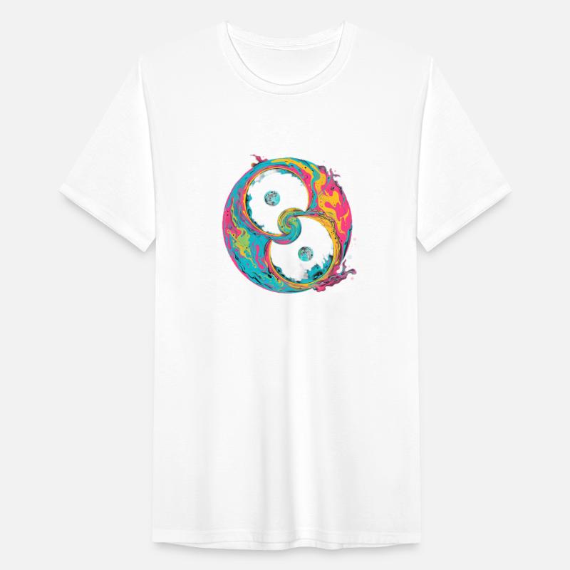 Trippy Yin Yang Abstract