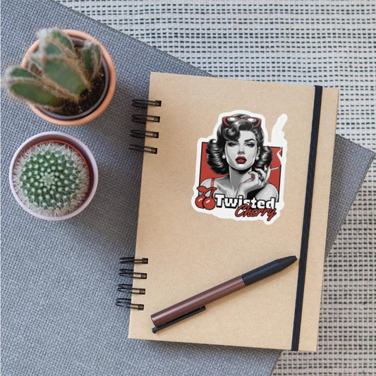 TWISTED CHERRY - Smoking Lady (White)