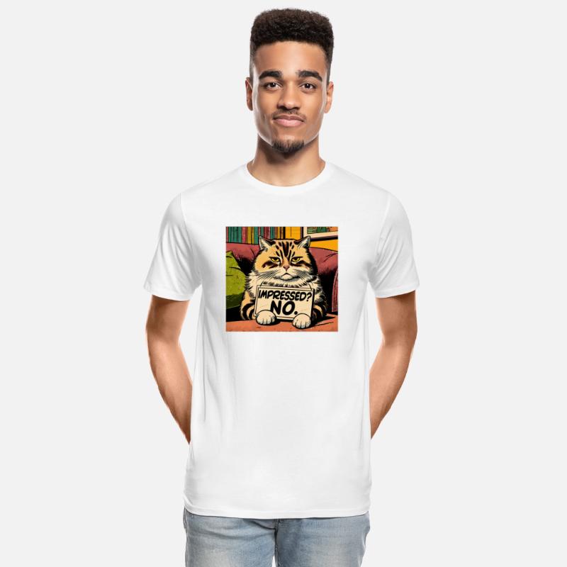 Typical Cat Old Comics Style Illustration