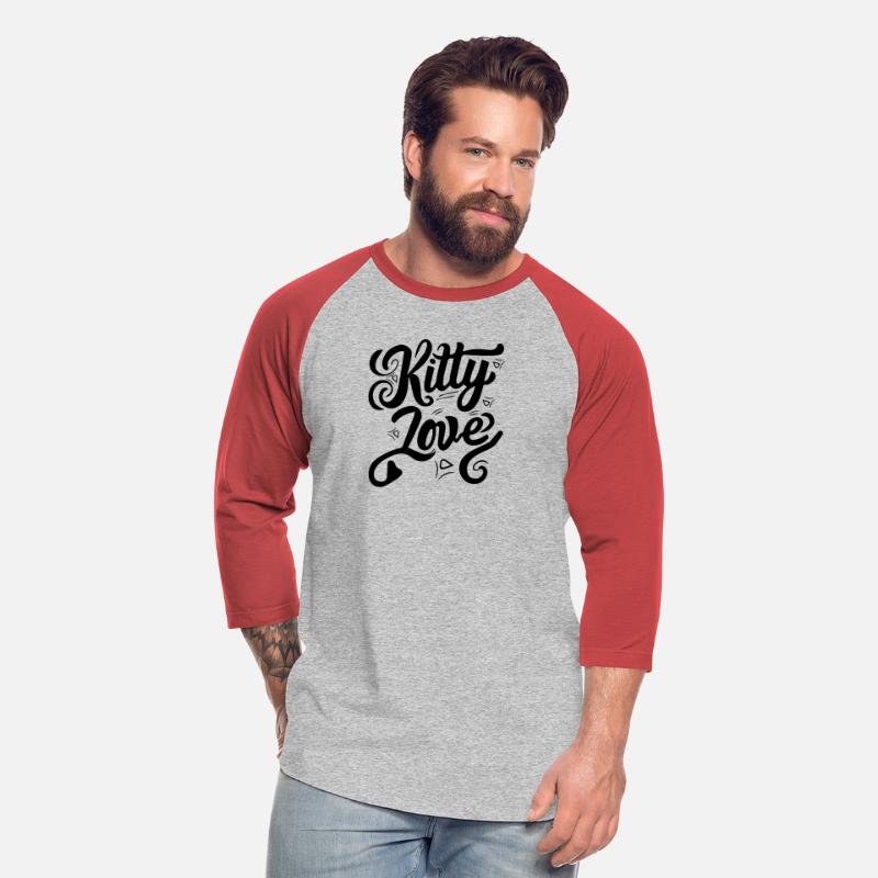 typography T shirt design Kitty Love