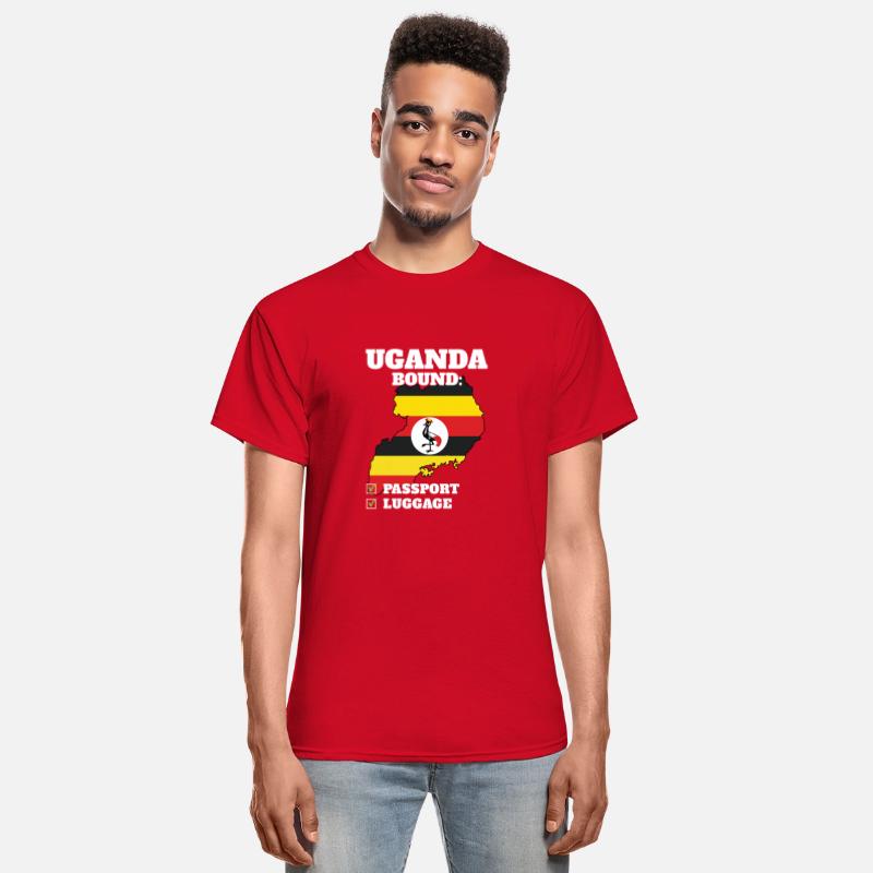 Uganda Bound Country Travel Ugandan Flag Vacation