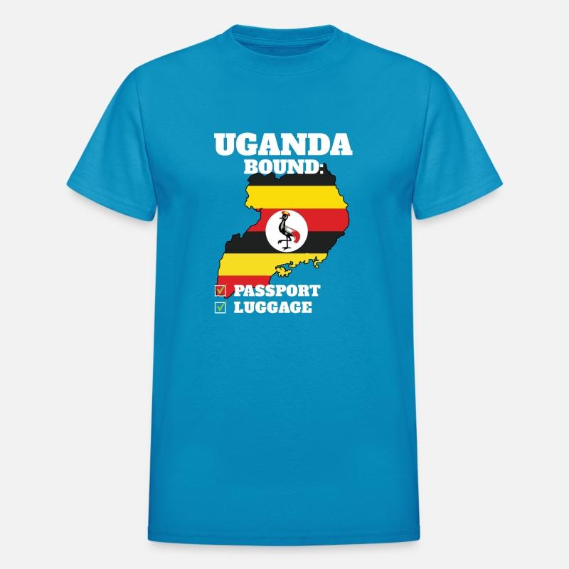 Uganda Bound Country Travel Ugandan Flag Vacation