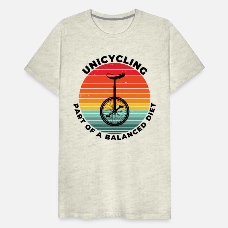 Unicycling Part of A Balanced Diet