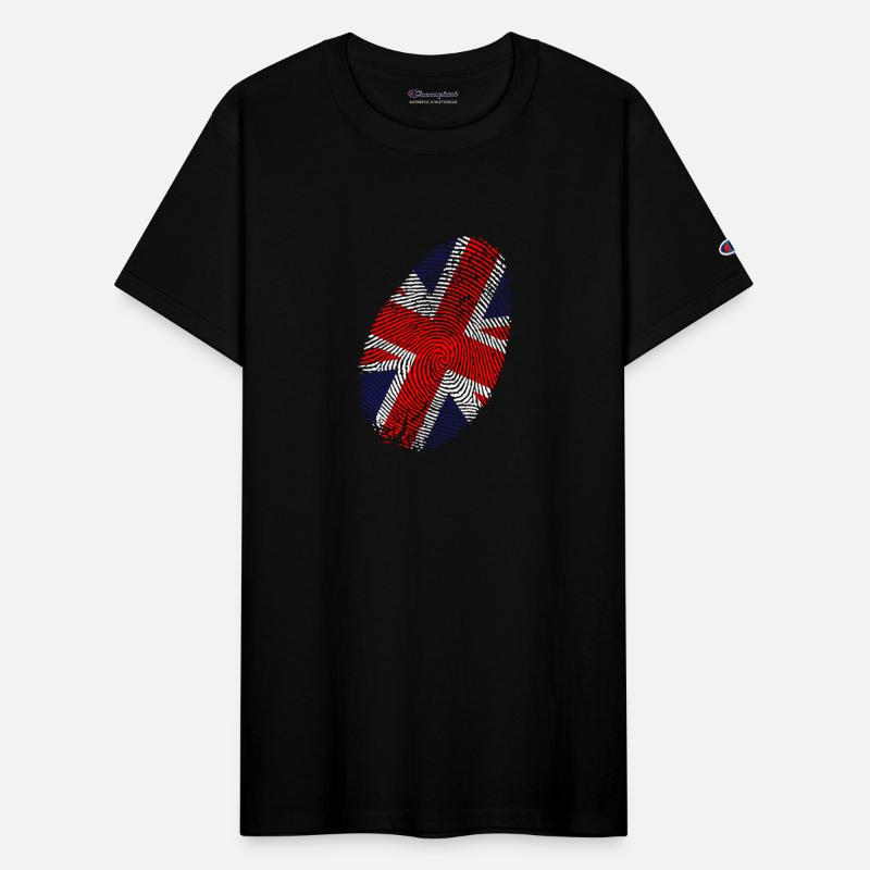 Union Jack Fingerprint | UK Flag Finger