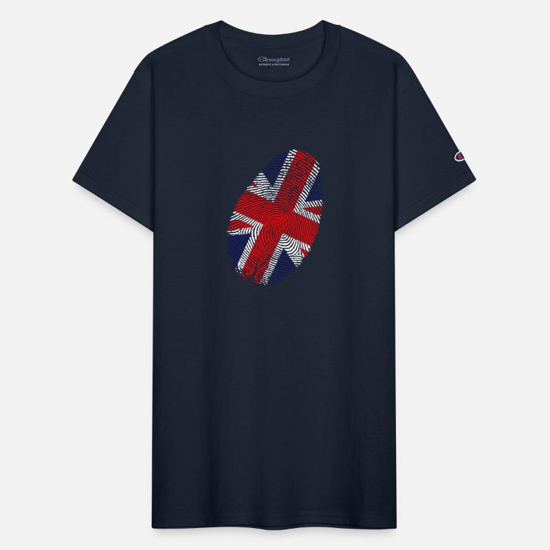 Union Jack Fingerprint | UK Flag Finger