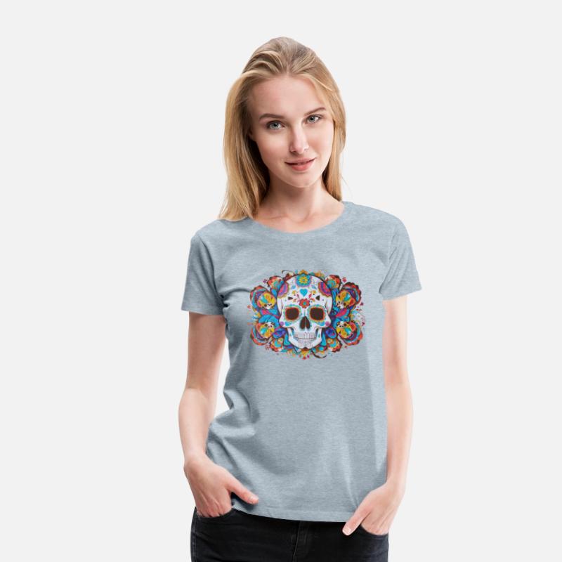 vector t-chirt skull