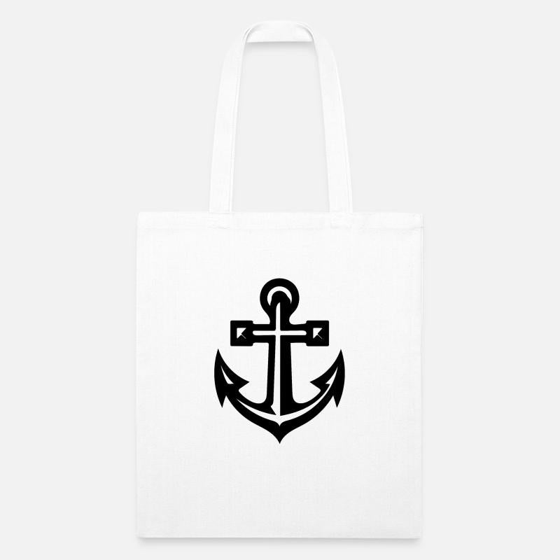 Very Old Anchor In Tattoo Style