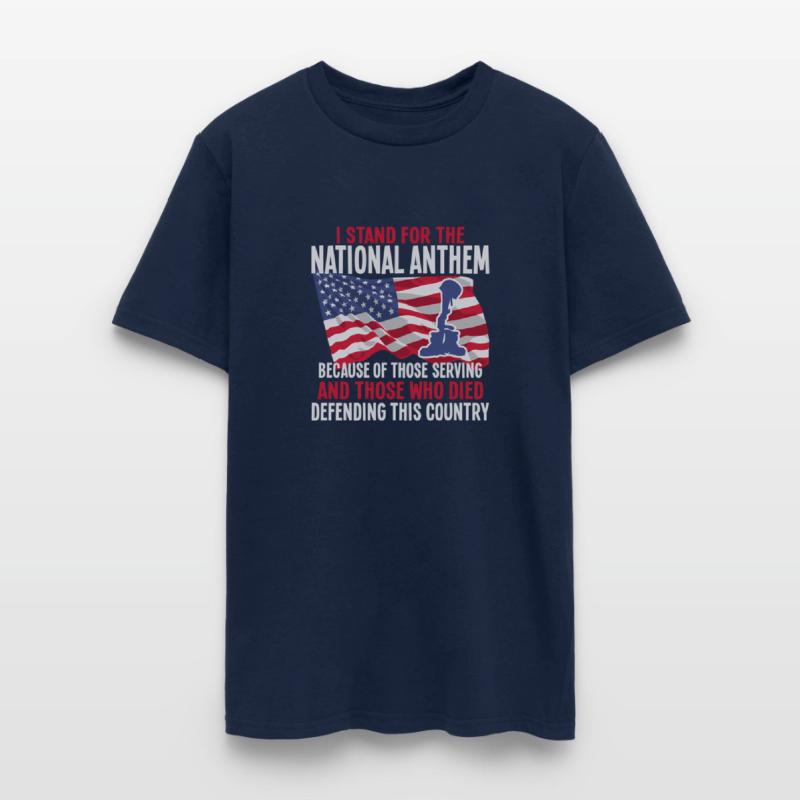 Veteran I Stand For The Anthem Usa