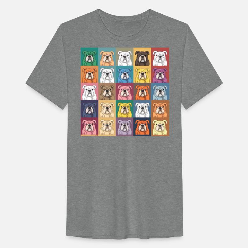 Vibrant Bulldog Montage