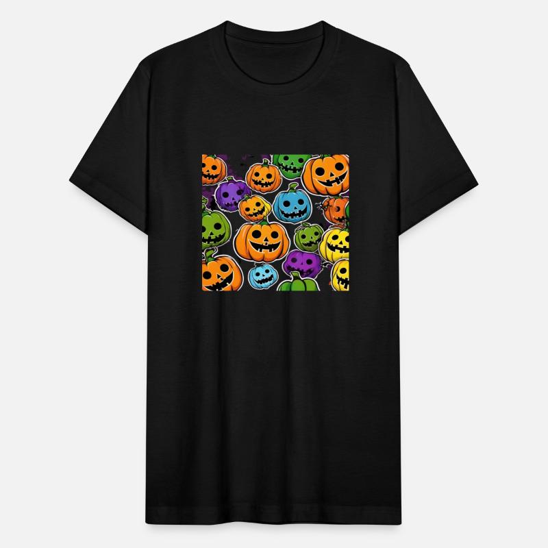 Vibrantly spooky Halloween pumpkin.