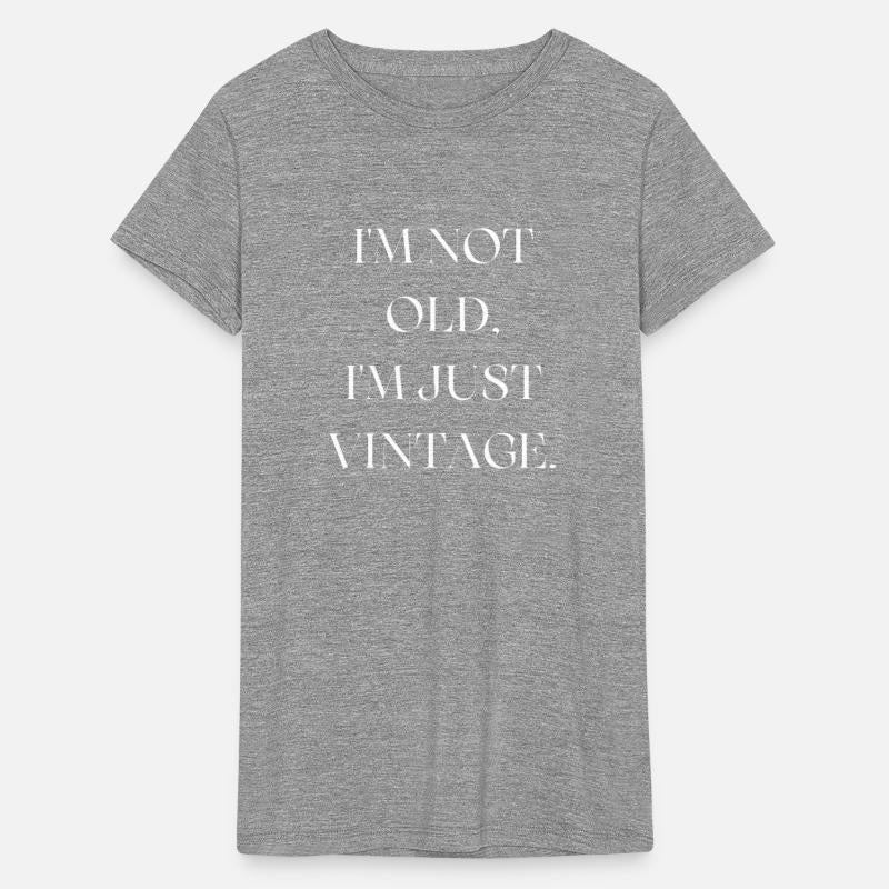 Vintage Charm: Embracing Age with Elegance, Funny