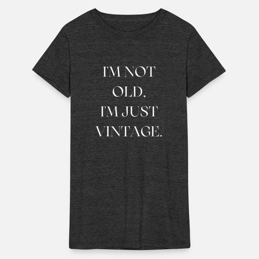Vintage Charm: Embracing Age with Elegance, Funny