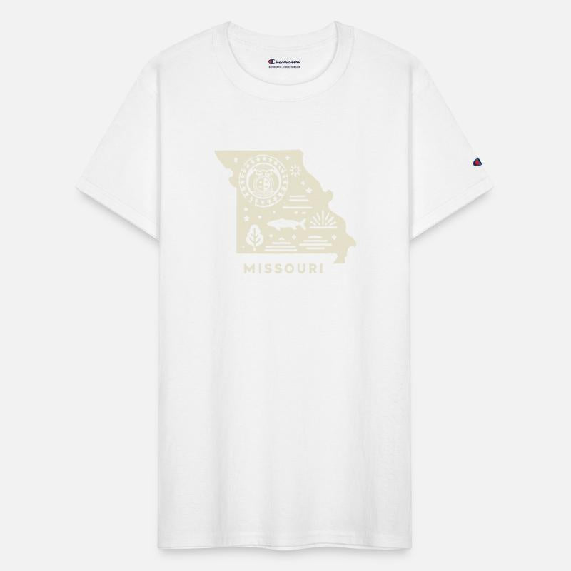 Vintage Missouri State Design Light