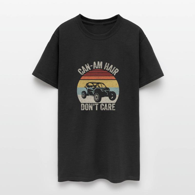 Vintage Retro Can Am Hair Dont Care Shirt Off Road