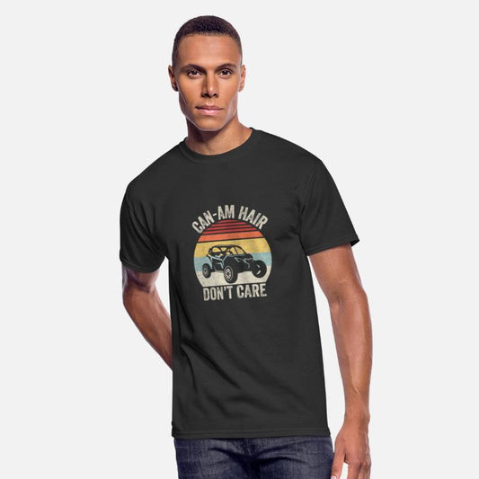 Vintage Retro Can Am Hair Dont Care Shirt Off Road