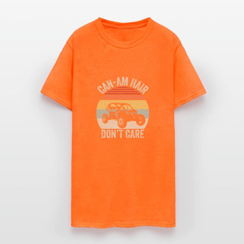 Vintage Retro Can Am Hair Dont Care Shirt Off Road