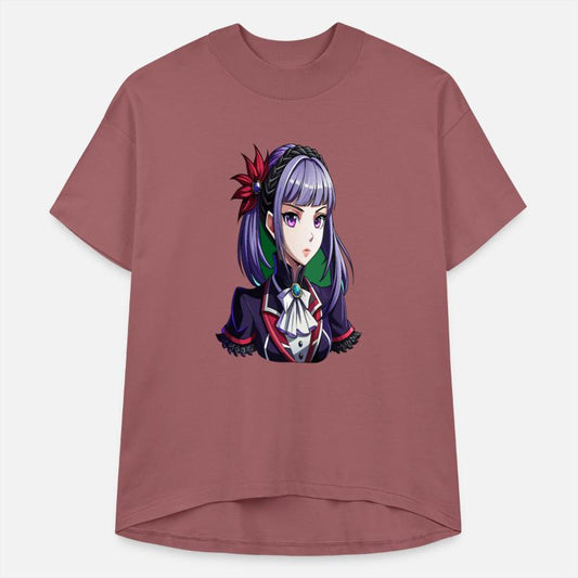 Violet Gaze,Gothic Girl illustration