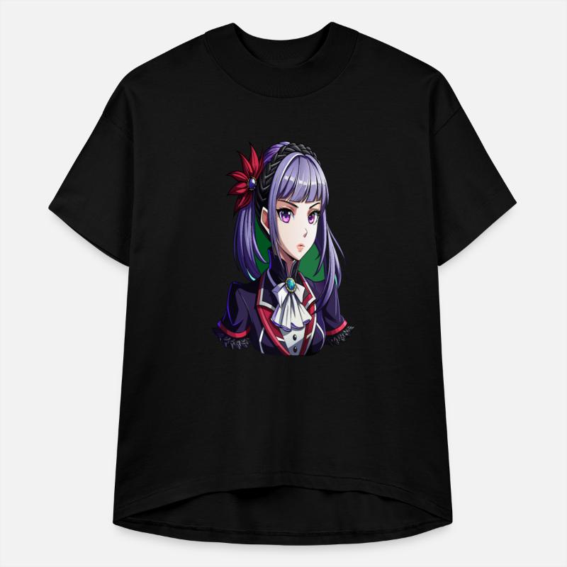 Violet Gaze,Gothic Girl illustration