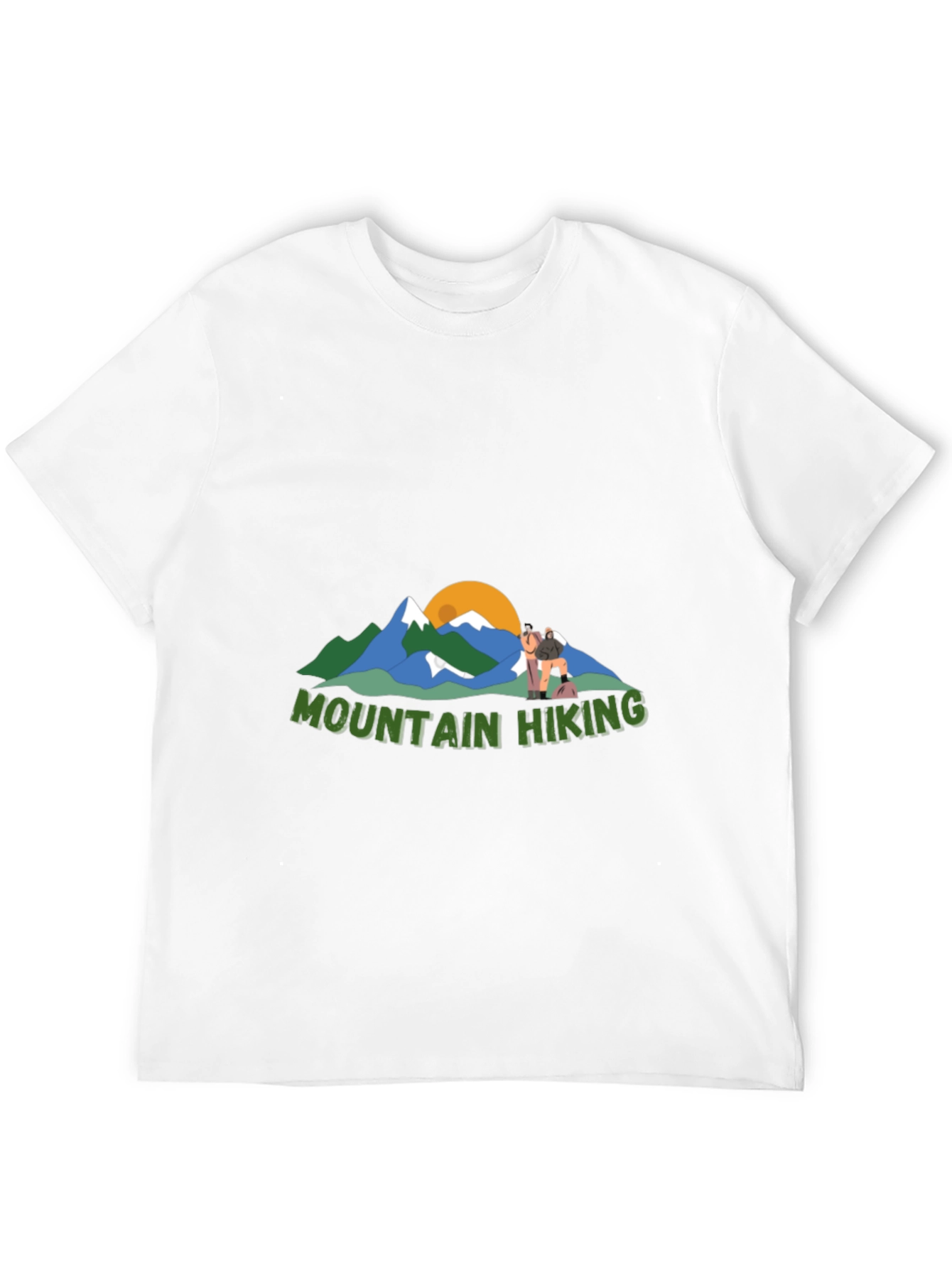 Mountain Hiking Graphic T-Shirt