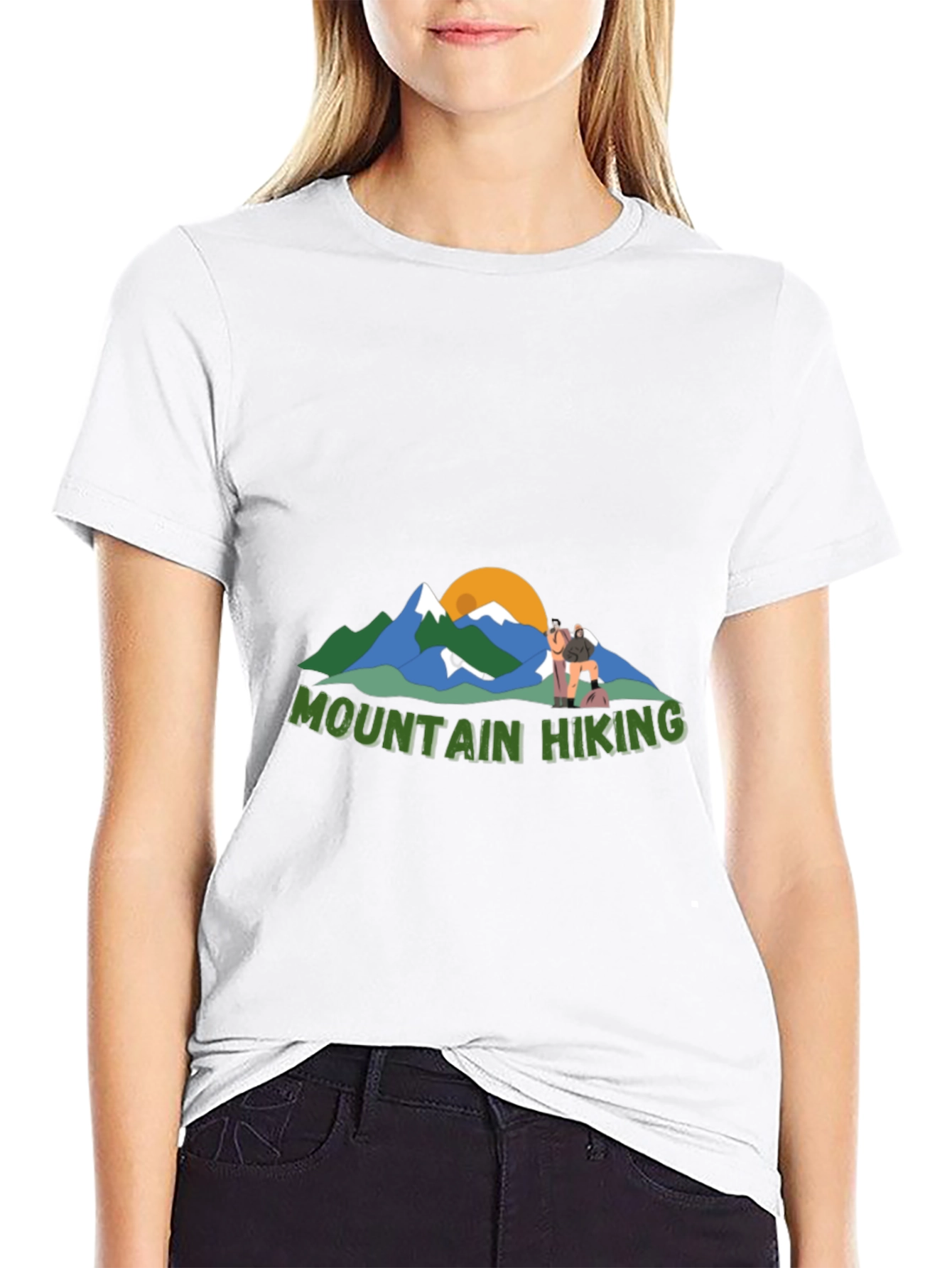 Mountain Hiking Graphic T-Shirt