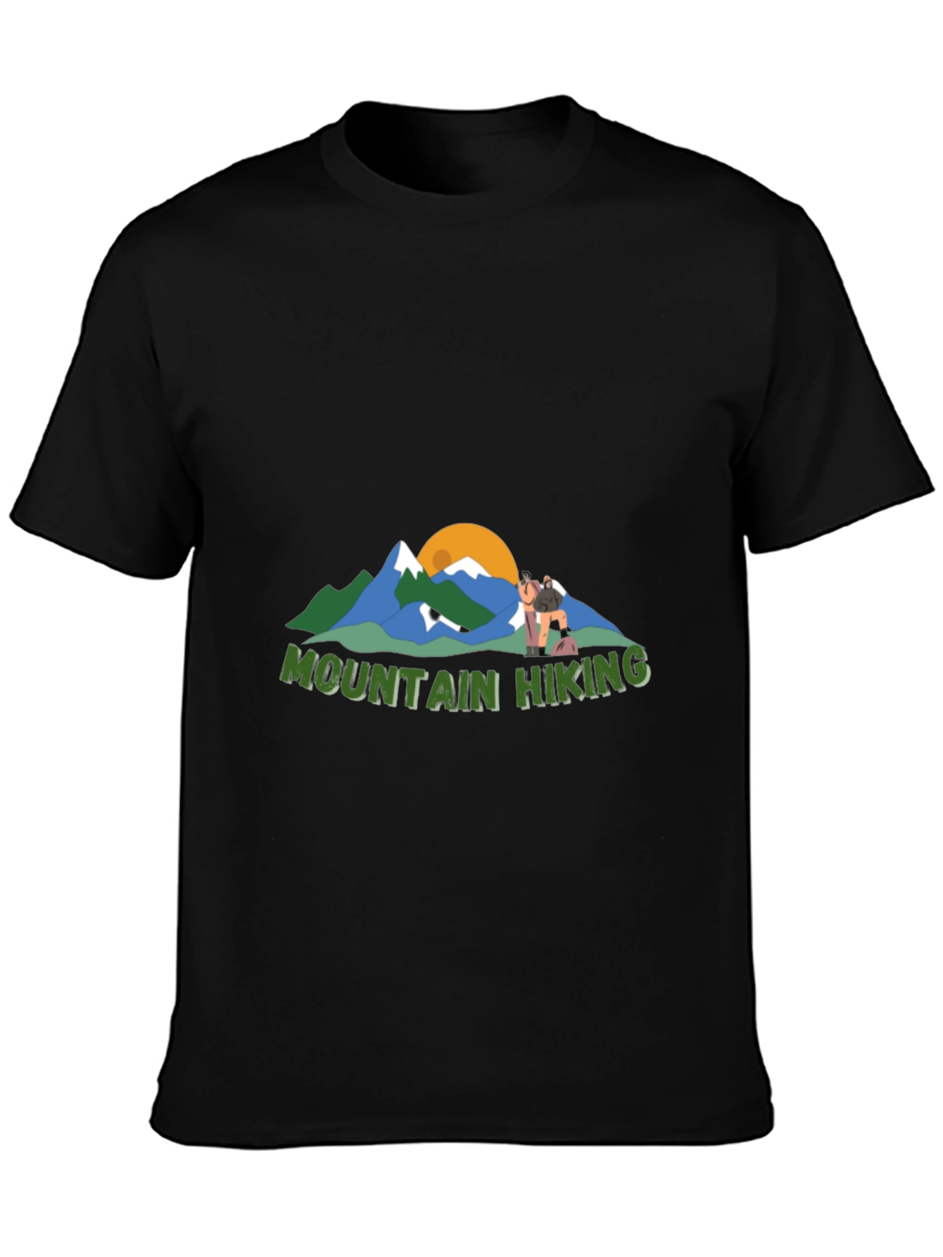 Mountain Hiking Graphic T-Shirt