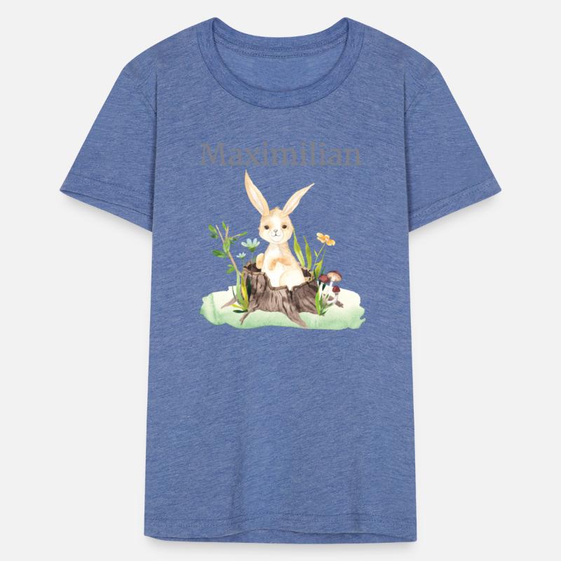 Waldtier Reh Hase Hedgehog Flowers Name Maximilian