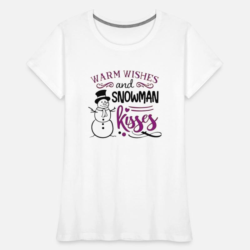 Warm wishes and Snowman kisses