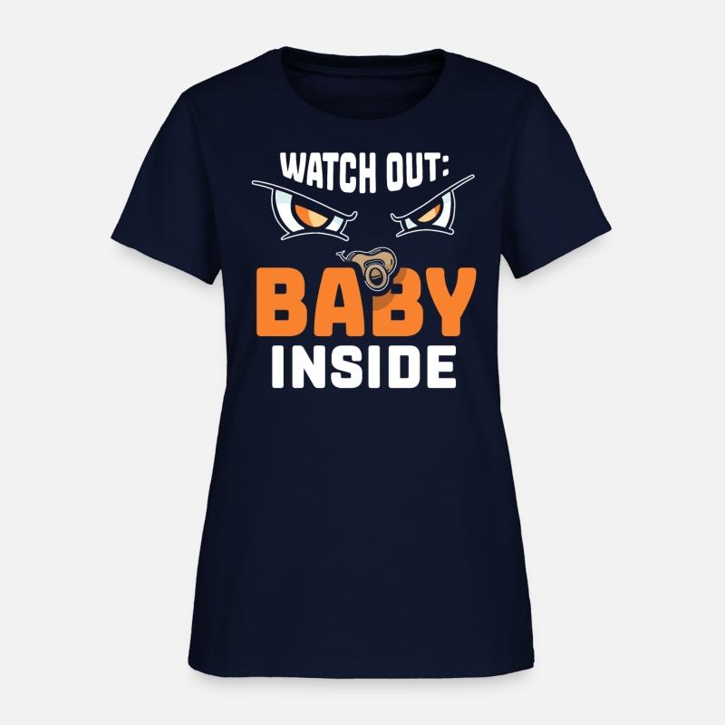 Watch Out Baby Inside Pregnancy Pregnant Cute