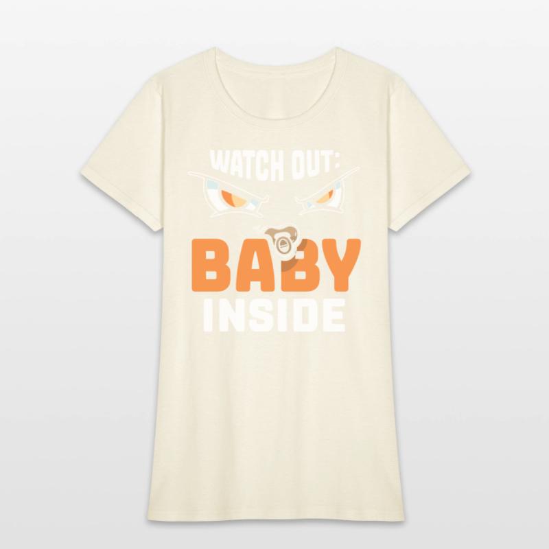 Watch Out Baby Inside Pregnancy Pregnant Cute