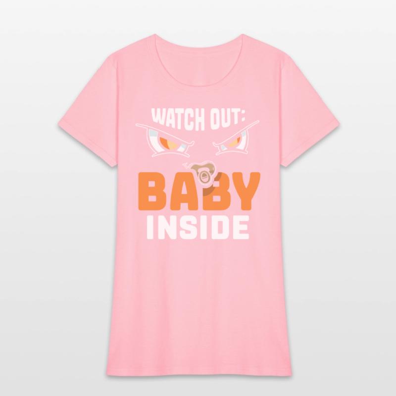 Watch Out Baby Inside Pregnancy Pregnant Cute