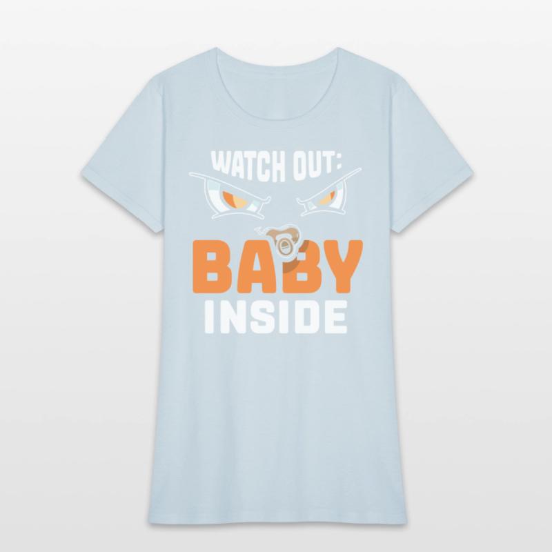 Watch Out Baby Inside Pregnancy Pregnant Cute