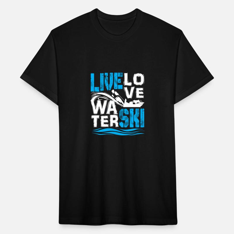 Water Skiing Gift Live Love Water Ski Lake Lover W