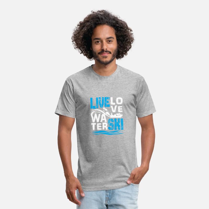 Water Skiing Gift Live Love Water Ski Lake Lover W