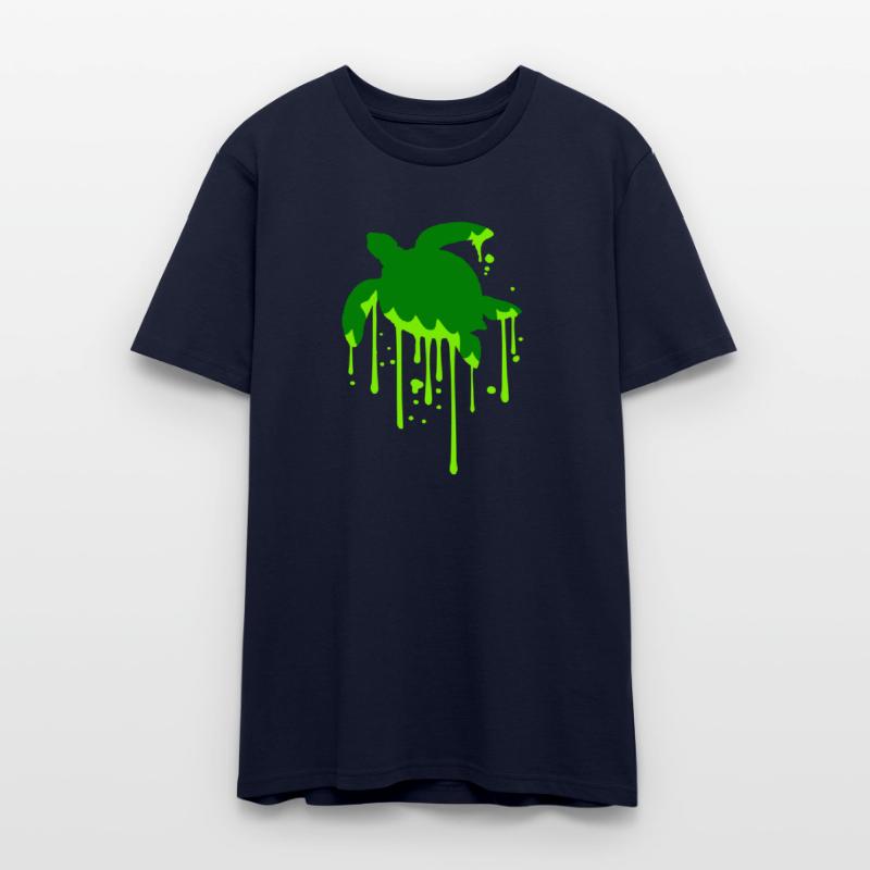 Water turtle drops slime wet drips cool graffiti