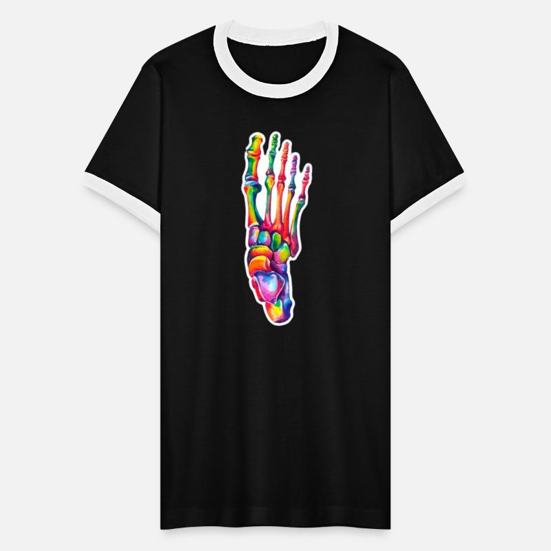 Watercolour human foot