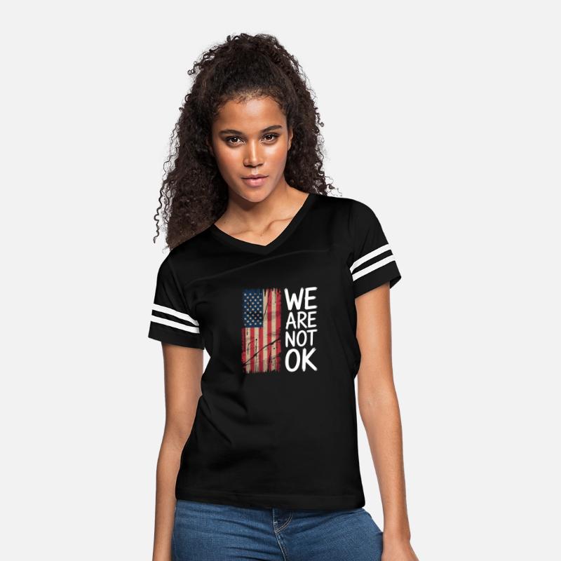 We Are Not OK" Statement Shirt