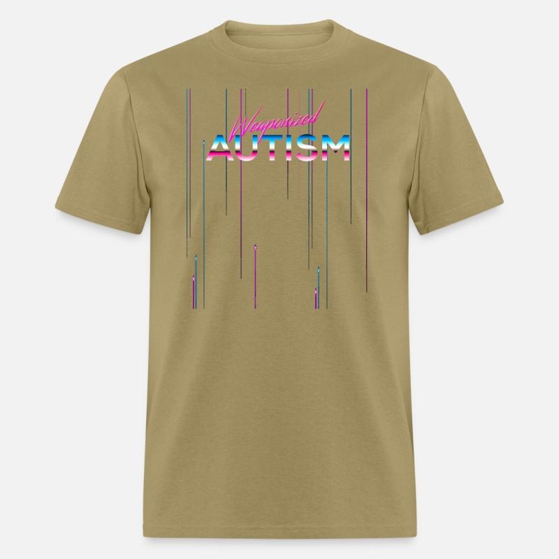 Weaponized Autism product Neon Style Funny 80s
