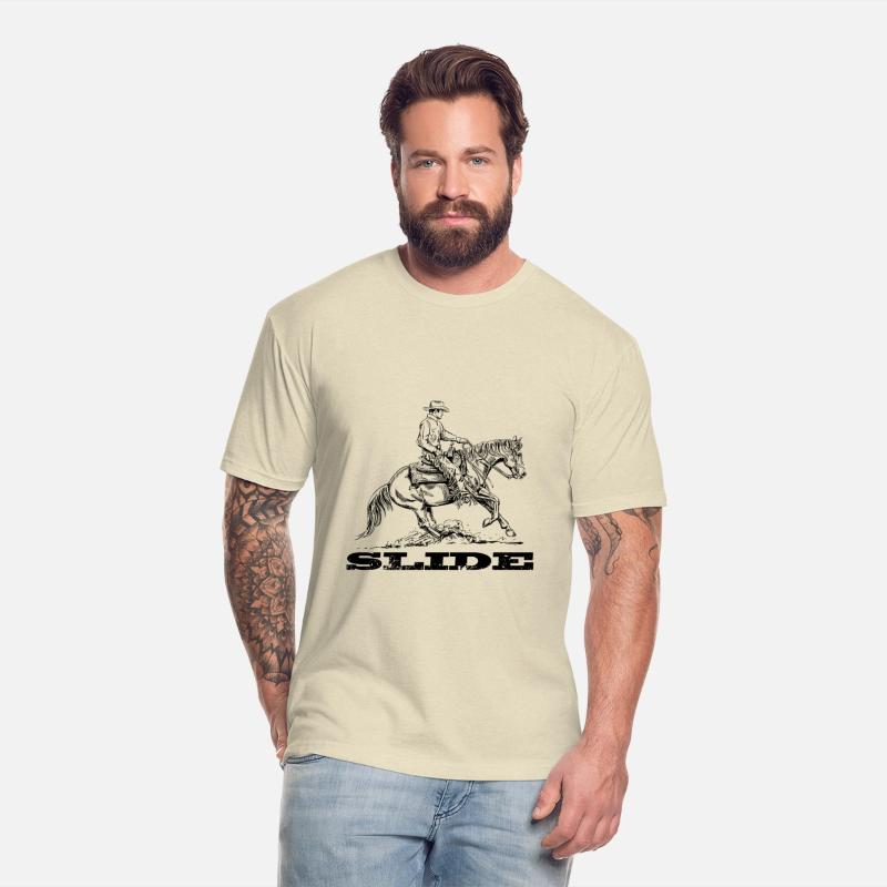 Westernrider Sliding Stop Cowboy Drawing