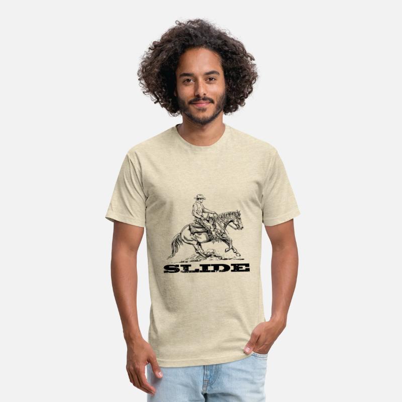 Westernrider Sliding Stop Cowboy Drawing