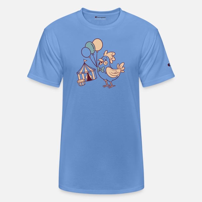 Whimsical Party Bird with Balloons