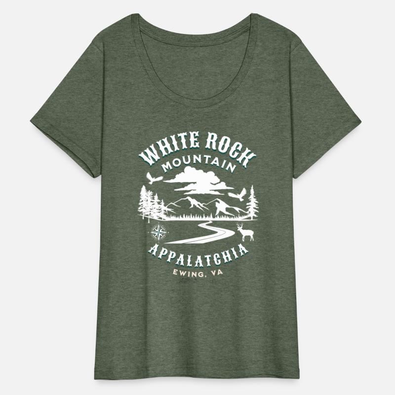 White Rock Mountain in VA Souvenir Art Design