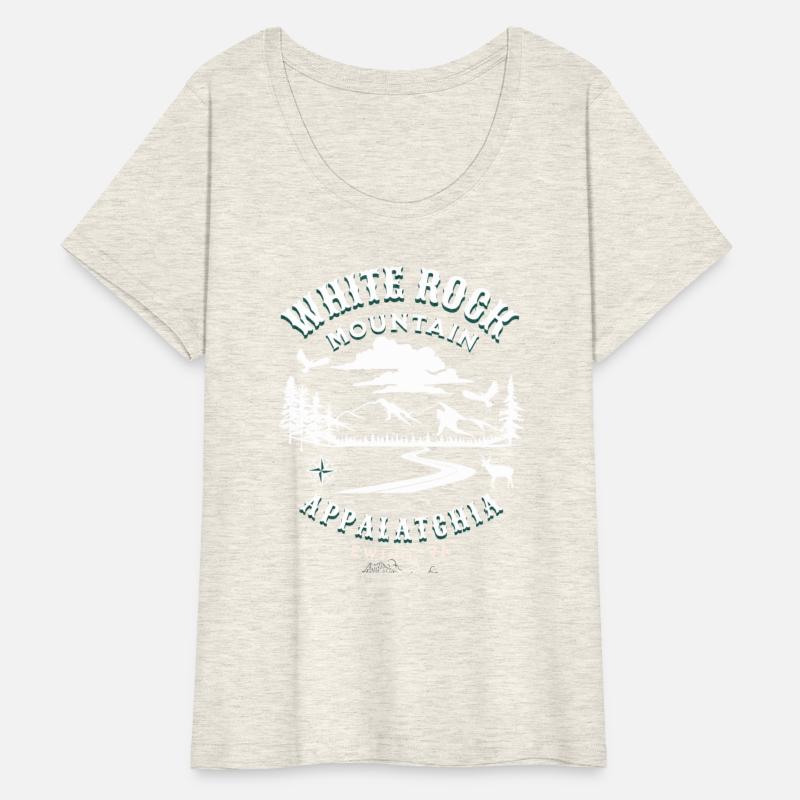 White Rock Mountain in VA Souvenir Art Design