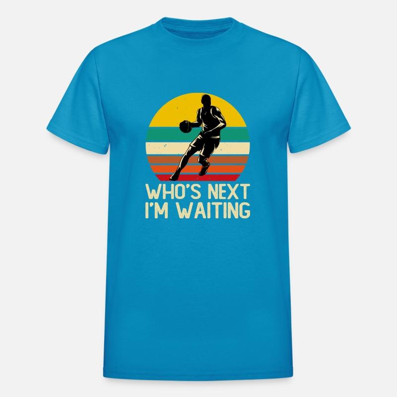 Who's Next I'm Waiting Basketball Retro