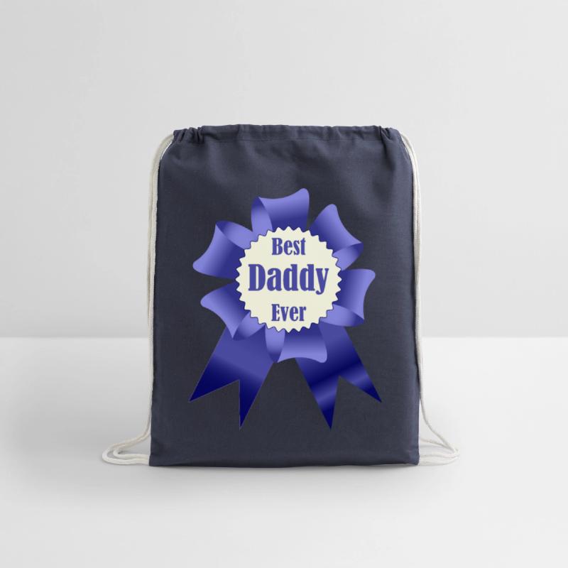 Winner's blue award ribbon for Best Daddy Ever
