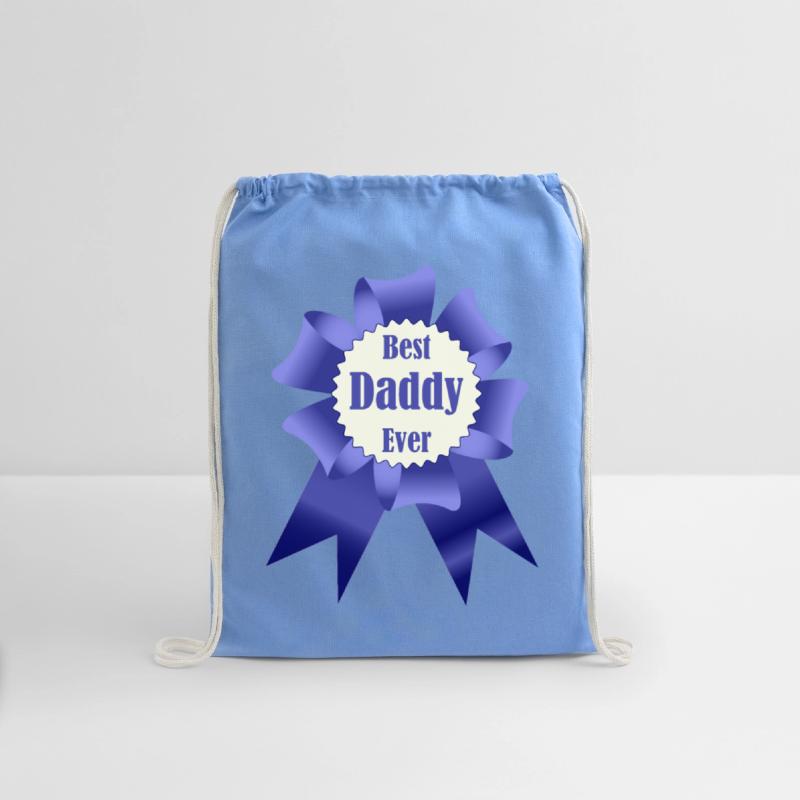 Winner's blue award ribbon for Best Daddy Ever