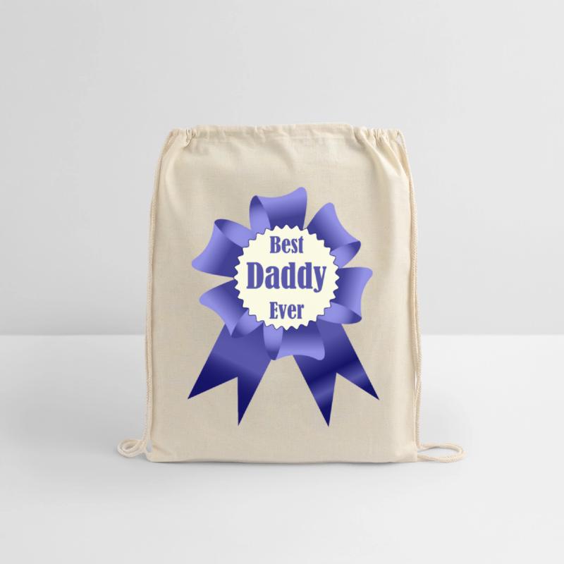 Winner's blue award ribbon for Best Daddy Ever
