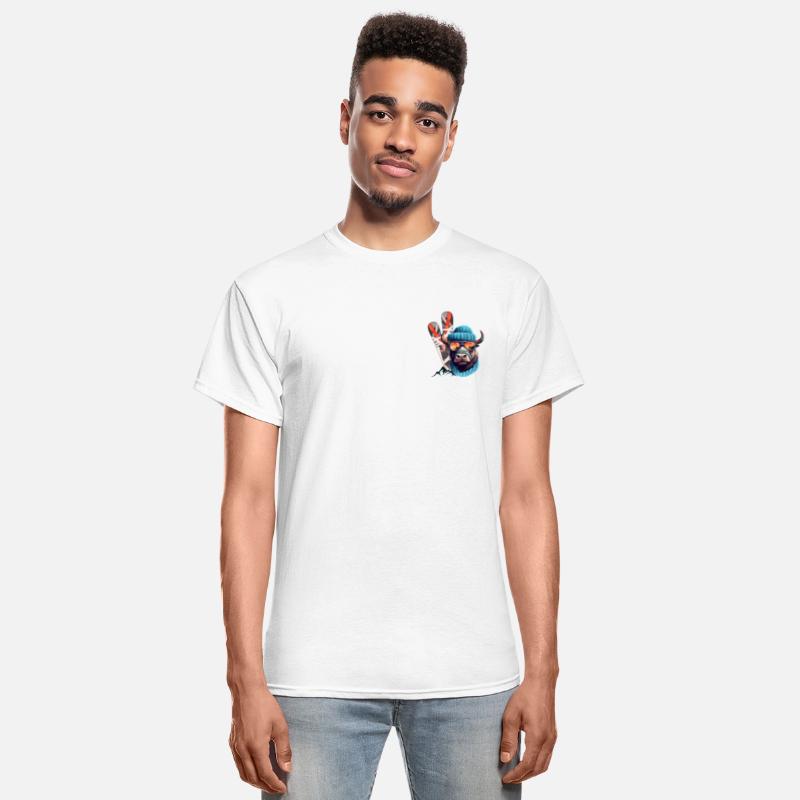 Winter sports, Ricky's Skis, the skiing Bull