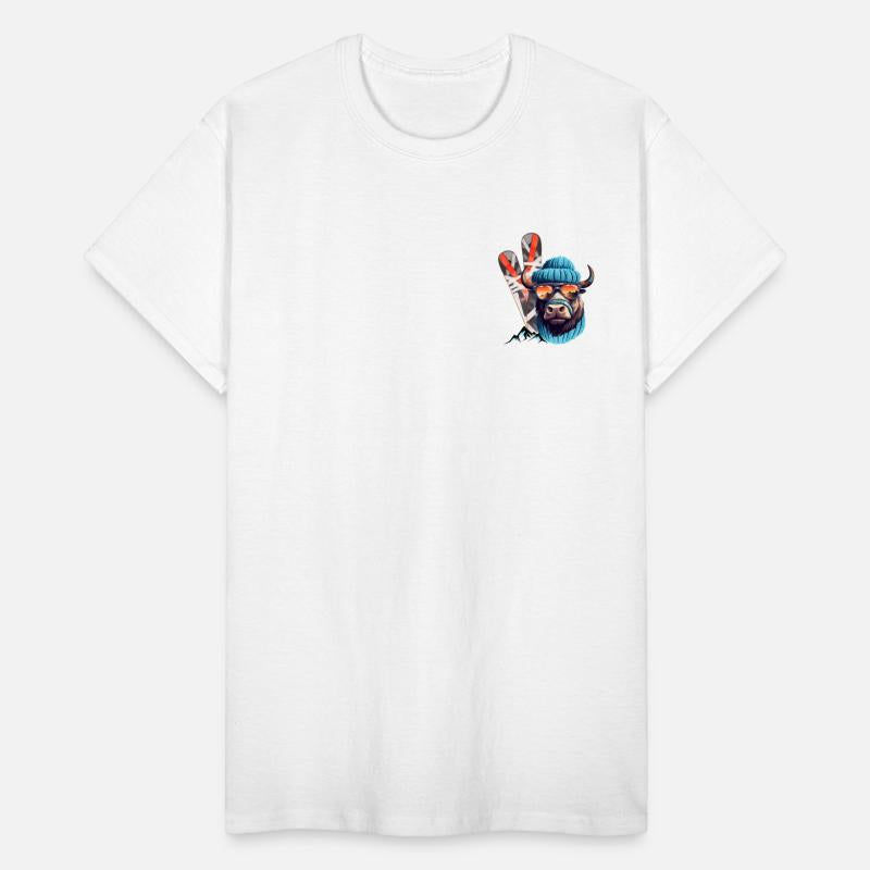 Winter sports, Ricky's Skis, the skiing Bull