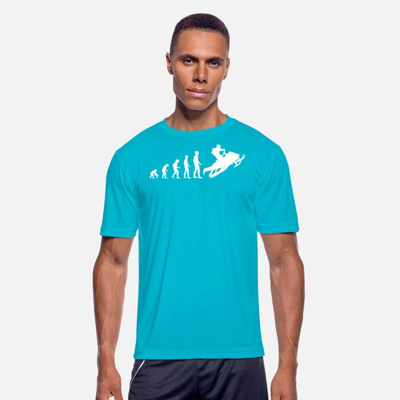 Winter Sports Snowmobile Driver Evolution Gift