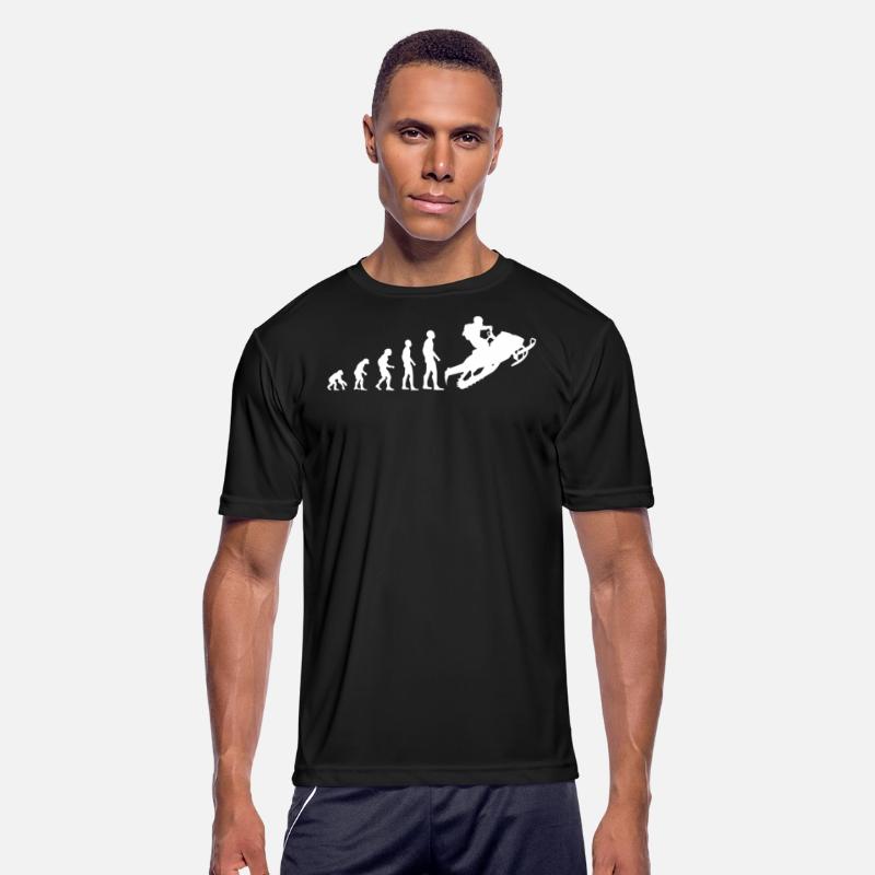 Winter Sports Snowmobile Driver Evolution Gift